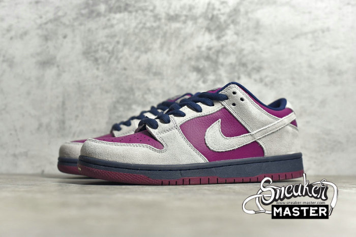 NIKE DUNK LOW PRO SB TRUE BERRY ATMOSPHERE GREY/TRUE BERRY-OBSIDIAN-ATMOSPHERE GREY BQ6817-001