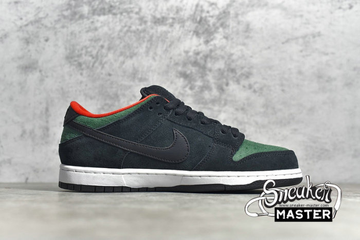 NIKE DUNK LOW PRO SB REPTILE BLACK/BLACK-GORGE GREEN 304292-055