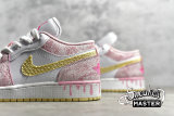 NIKE AIR JORDAN 1 LOW GS STRAWBERRY ICE CREAM ARCTIC PUNCH/PALE VANILLA/WHITE CW7104-601