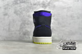 NIKE AIR JORDAN 1 HIGH ZOOM HALLOWEEN BLACK/COURT PURPLE/LEMON VENOM/SAIL CT0979-001