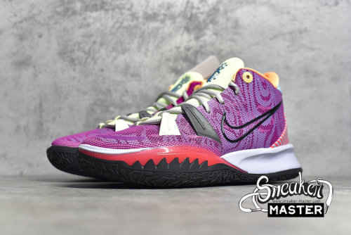 NIKE KYRIE 7 EP CREATOR ACTIVE FUCHSIA/BLACK/GHOST/MULTI-COLOR DC0589-601