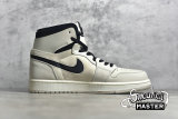 NIKE AIR JORDAN 1 HIGH ZOOM SUMMIT WHITE/BLACK/SAIL/LIGHT OREWOOD BROWN/WHITE CT0979-100