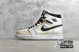 NIKE AIR JORDAN 1 HIGH ZOOM COMFORT EASTER WHITE/GREY HEATHER-OLIVE AURA-KHAKI CT0979-101