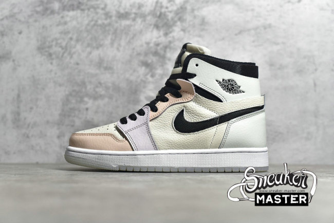 NIKE AIR JORDAN 1 HIGH ZOOM COMFORT EASTER WHITE/GREY HEATHER-OLIVE AURA-KHAKI CT0979-101