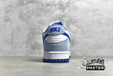 NIKE SB DUNK LOW WHITE/LIGHT BLUE/ROYAL BLUE 854866-009