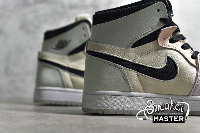 NIKE AIR JORDAN 1 HIGH ZOOM COMFORT EASTER WHITE/GREY HEATHER-OLIVE AURA-KHAKI CT0979-101