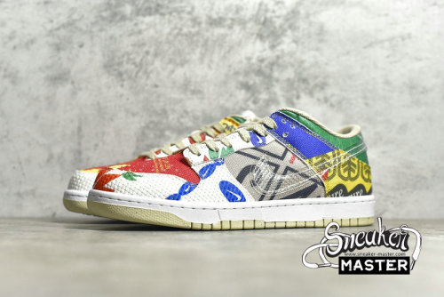 NIKE SB DUNK LOW CITY MARKET MULTI-COLOR/MULTI-COLOR DA6125-900