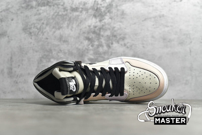 NIKE AIR JORDAN 1 HIGH ZOOM COMFORT EASTER WHITE/GREY HEATHER-OLIVE AURA-KHAKI CT0979-101