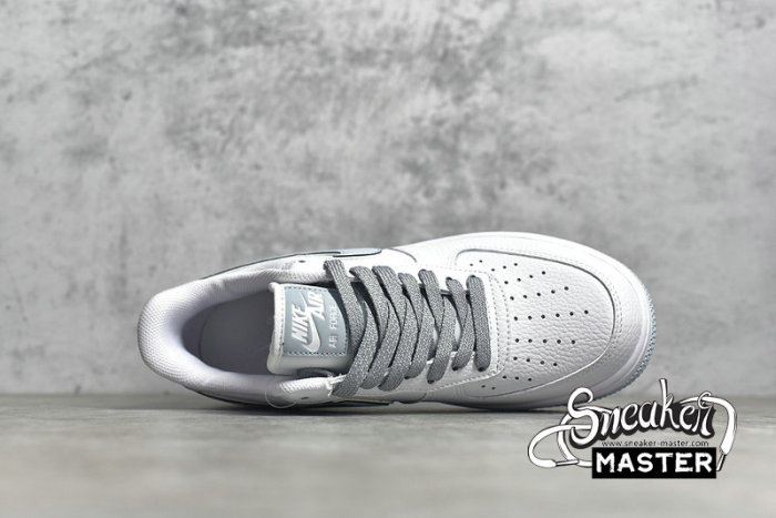 NIKE AIR FORCE 1 LOW 07 WHITE/ICE BLUE/WHITE AQ2566-201