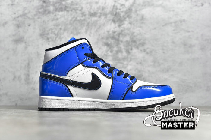 NIKE AIR JORDAN 1 MID SE SIGNAL BLUE SIGNAL BLUE/WHITE/BLACK DD6834-402
