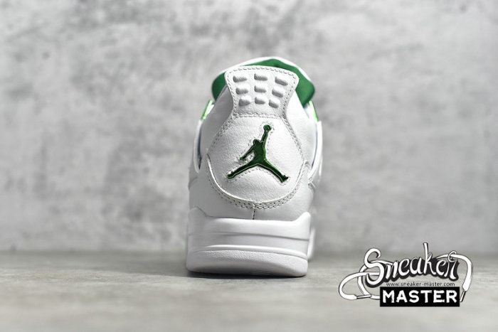 NIKE AIR JORDAN 4 RETRO GREEN METALLIC WHITE/PINE GREEN/METALLIC SILVER CT8527-113