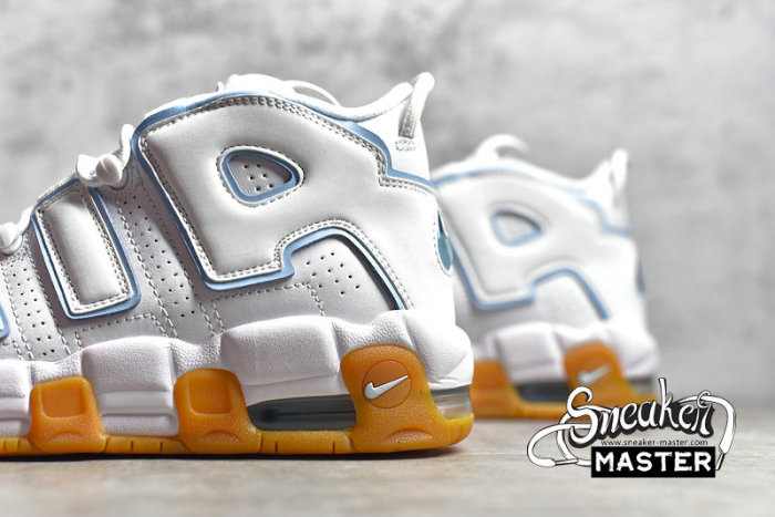 NIKE AIR MORE UPTEMPO GS OCEAN BLISS WHITE/NOISE AQUA-GUM LIGHT BROWN-OCEAN BLISS 415082-107