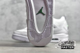 NIKE AIR JORDAN 4 RETRO GREEN METALLIC WHITE/PINE GREEN/METALLIC SILVER CT8527-113