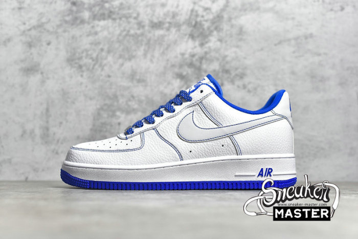 NIKE AIR FORCE 1 LOW 07 LIFESTYLE WHITE/WHITE/BLUE CN2896-102