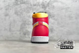NIKE AIR JORDAN 1 RETRO HIGH OG LIGHT FUSION RED/WHITE/LASER ORANGE/BLACK 555088-603