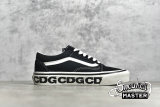 VANS OLD SKOOL X COMME DES GARÇONS SIDEWALL BLACK/BLACK/WHITE VN0A4P3X60E