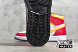 NIKE AIR JORDAN 1 RETRO HIGH OG LIGHT FUSION RED/WHITE/LASER ORANGE/BLACK 555088-603