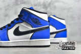 NIKE AIR JORDAN 1 MID SE SIGNAL BLUE SIGNAL BLUE/WHITE/BLACK DD6834-402