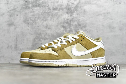 NIKE SB DUNK LOW PRM WHITE/MEDIUM CURRY DH7913-002
