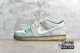 NIKE DUNK LOW PRO SB GULF OF MEXICO GLACIER ICE/WHITE-LIGHT ASH GREY 304292-410