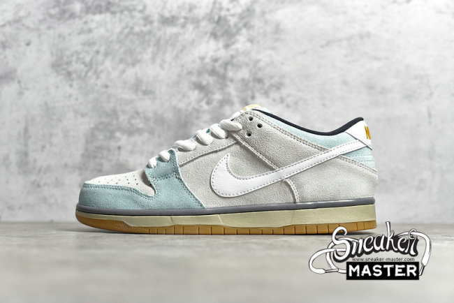 NIKE DUNK LOW PRO SB GULF OF MEXICO GLACIER ICE/WHITE-LIGHT ASH GREY 304292-410
