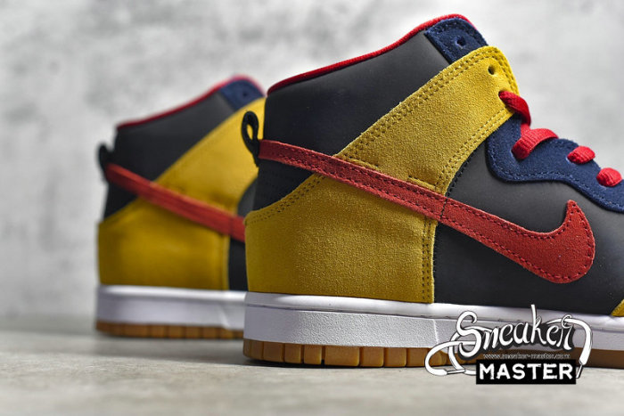 NIKE DUNK HIGH PREMIUM SB REESE FORBES DARK OBSIDIAN/VARSITY RED-MPL 313171-400