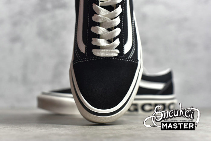 VANS OLD SKOOL X COMME DES GARÇONS SIDEWALL BLACK/BLACK/WHITE VN0A4P3X60E