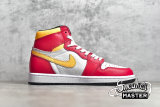 NIKE AIR JORDAN 1 RETRO HIGH OG LIGHT FUSION RED/WHITE/LASER ORANGE/BLACK 555088-603