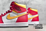 NIKE AIR JORDAN 1 RETRO HIGH OG LIGHT FUSION RED/WHITE/LASER ORANGE/BLACK 555088-603