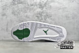 NIKE AIR JORDAN 4 RETRO GREEN METALLIC WHITE/PINE GREEN/METALLIC SILVER CT8527-113