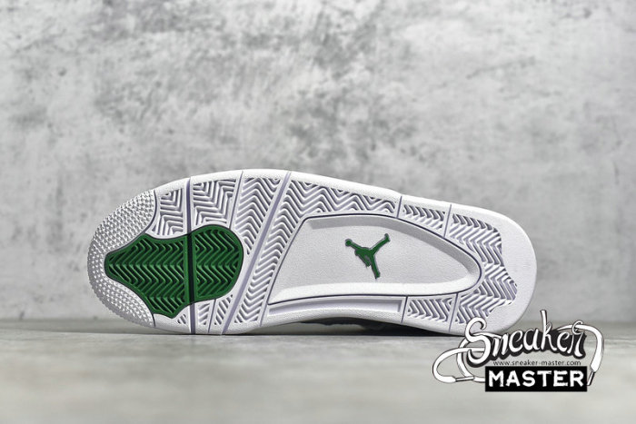 NIKE AIR JORDAN 4 RETRO GREEN METALLIC WHITE/PINE GREEN/METALLIC SILVER CT8527-113