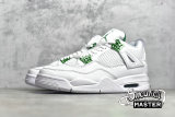NIKE AIR JORDAN 4 RETRO GREEN METALLIC WHITE/PINE GREEN/METALLIC SILVER CT8527-113
