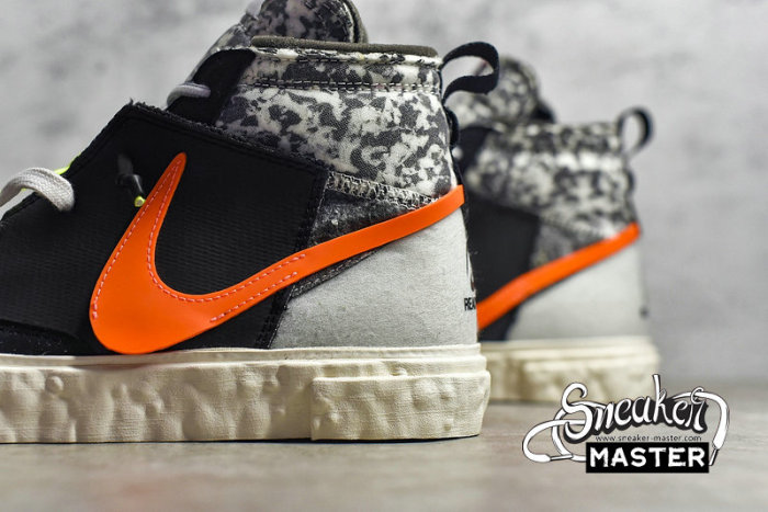 NIKE BLAZER MID X READYMADE BLACK/VAST GREY/VOLT/TOTAL ORANGE CZ3589-001