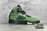 NIKE AIR JORDAN 5 RETRO SE OREGON APPLE GREEN/BLACK/YELLOW STRIKE/BLACK CK6631-307