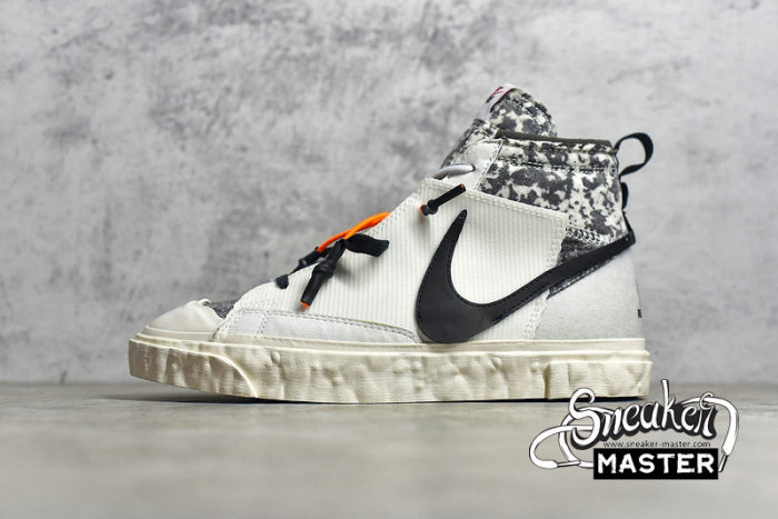 NIKE BLAZER MID WHITE CAMO X READYMADE WHITE/VAST GREY/VOLT/TOTAL ORANGE CZ3589-100