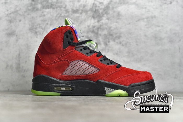 NIKE AIR JORDAN 5 RETRO SE WHAT THE VARSITY MAIZE/COURT PURPLE/GHOST GREEN/SOLAR ORANGE CZ5725-700