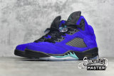 NIKE AIR JORDAN 5 RETRO ALTERNATE GRAPE GRAPE ICE/BLACK/CLEAR/NEW EMERALD 136027-500