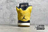 NIKE AIR JORDAN 5 RETRO T23 TOKYO VARSITY MAIZE/ANTHRACITE-WOLF GREY-BLACK 454783-701