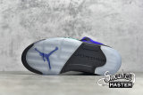 NIKE AIR JORDAN 5 RETRO ALTERNATE GRAPE GRAPE ICE/BLACK/CLEAR/NEW EMERALD 136027-500