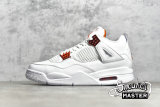 NIKE AIR JORDAN 4 RETRO ORANGE METALLIC WHITE/TOTAL ORANGE/METALLIC SILVER CT8527-118