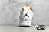 NIKE AIR JORDAN 4 RETRO ORANGE METALLIC WHITE/TOTAL ORANGE/METALLIC SILVER CT8527-118