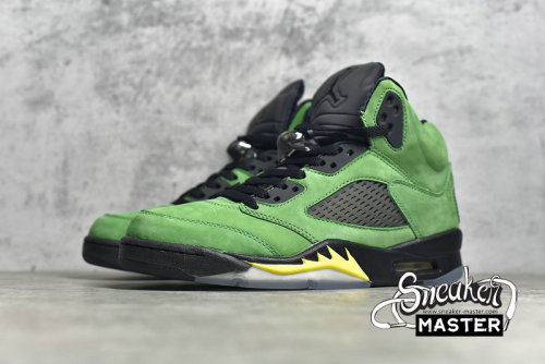 NIKE AIR JORDAN 5 RETRO SE OREGON APPLE GREEN/BLACK/YELLOW STRIKE/BLACK CK6631-307