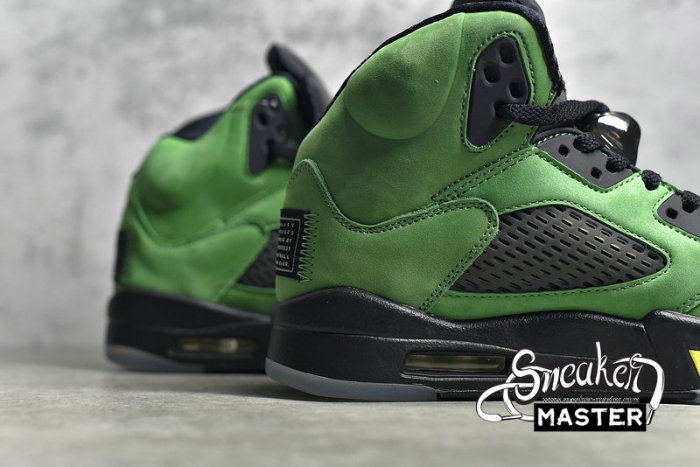 NIKE AIR JORDAN 5 RETRO SE OREGON APPLE GREEN/BLACK/YELLOW STRIKE/BLACK CK6631-307