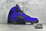 NIKE AIR JORDAN 5 RETRO ALTERNATE GRAPE GRAPE ICE/BLACK/CLEAR/NEW EMERALD 136027-500
