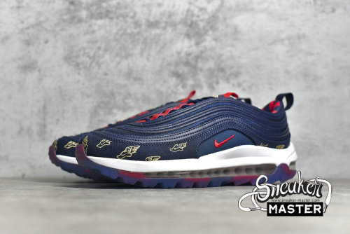 NIKE AIR MAX 97 GOLF WING IT NAVY BLUE/RED/WHITE CK1220-400