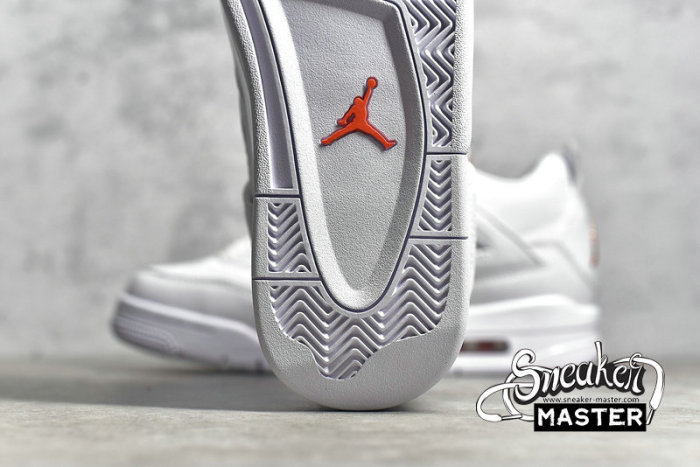 NIKE AIR JORDAN 4 RETRO ORANGE METALLIC WHITE/TOTAL ORANGE/METALLIC SILVER CT8527-118
