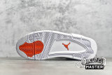 NIKE AIR JORDAN 4 RETRO ORANGE METALLIC WHITE/TOTAL ORANGE/METALLIC SILVER CT8527-118