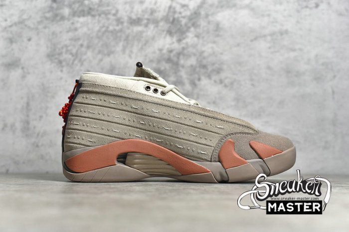 NIKE AIR JORDAN 14 RETRO LOW TERRACOTTA X CLOT SEPIA STONE/TERRA BLUSH/DESERT SAND DC9857-200