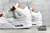NIKE AIR JORDAN 4 RETRO ORANGE METALLIC WHITE/TOTAL ORANGE/METALLIC SILVER CT8527-118