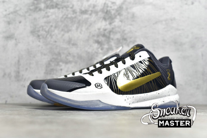 NIKE KOBE 5 PROTRO BLACK/WHITE/GOLD CD0824-127